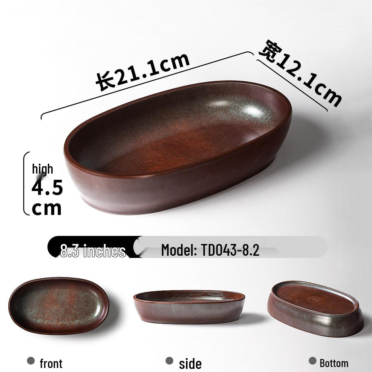 Xiangyuan Mei Melamine Mountain Style Barbecue and Hot Pot Plates