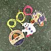How to Make a Halloween Wood Necklace with Ball Clay - Set of 4