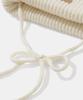 DIAMOND LAYLA Baby Alpaca&Ramswool Comfort String Beanie B1 Pure Ivory