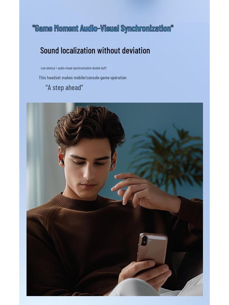 2025 Smart Wireless Noise-Cancelling Bluetooth Earphones - High-Quality, Comfortable In-Ear Design with Long Battery Life