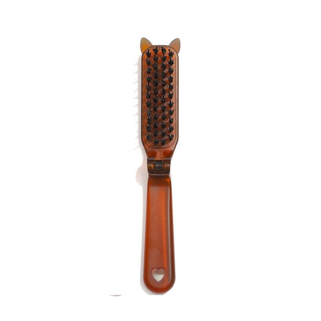 Peigne Pliant -statique Ne Blesse Pas le Cuir Chevelu Peigne à Cheveux Portable de Voyage