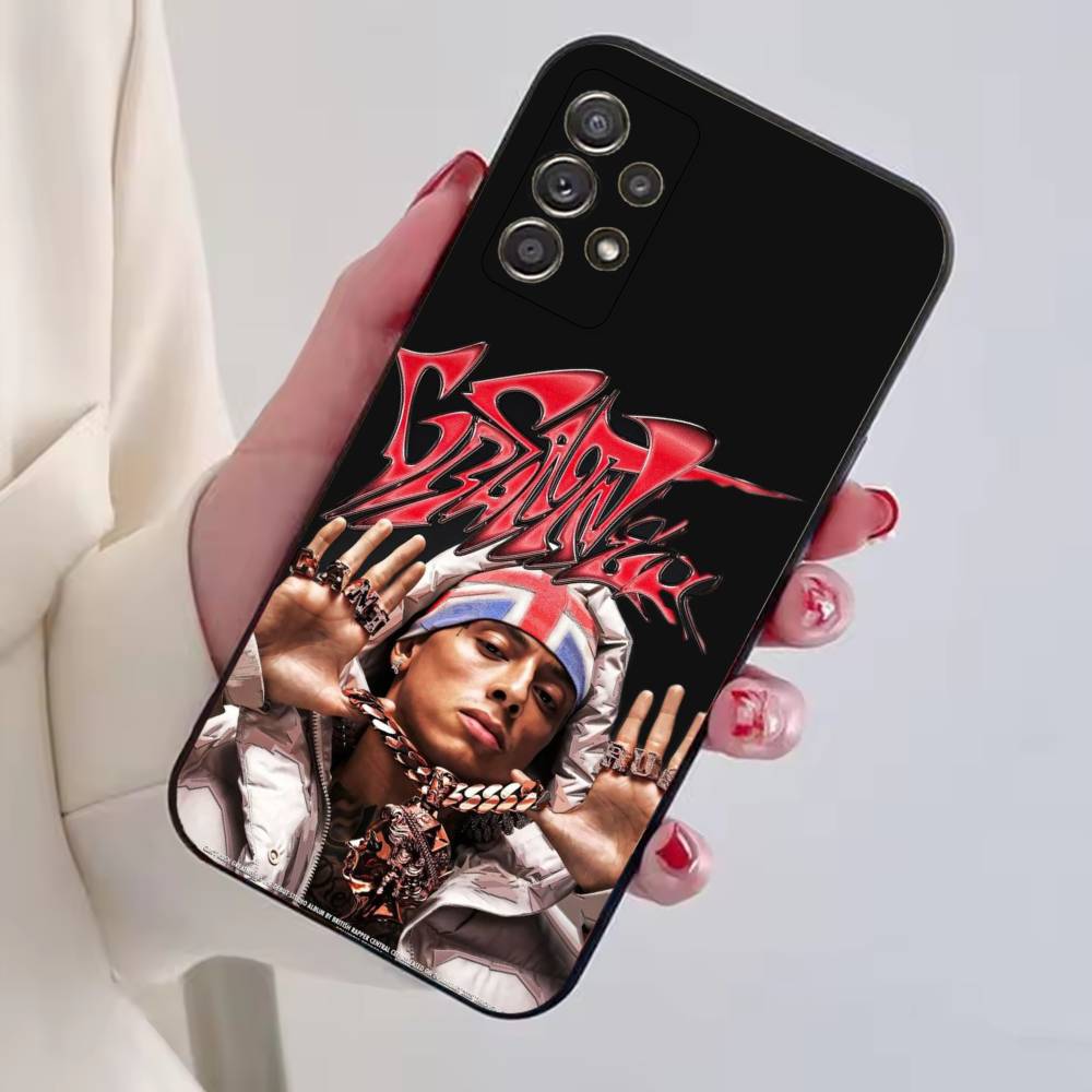 Rapper Central C-Cee Phone Case For Samsung S25,S24,S21,S22,S23,S30,Ultra,S20,Plus,Fe,Soft Silicone Black Cover
