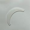 2Pcs Quilting Ruler Clear Acrylic Templates for Sewing and Quilting, Fabric or Other
