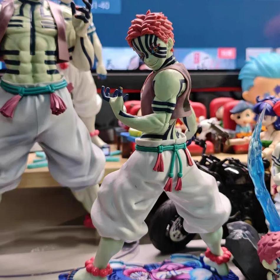 Demon Slayer Anime Action Figure - Akaza PVC Model Toys Kimetsu No Yaiba Warriors Action Figure Model Toys