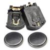 Compactly ABS Metal 3V CR2025 Battery Holder Easy Installation Durability Design For Small Electronics Travel Use