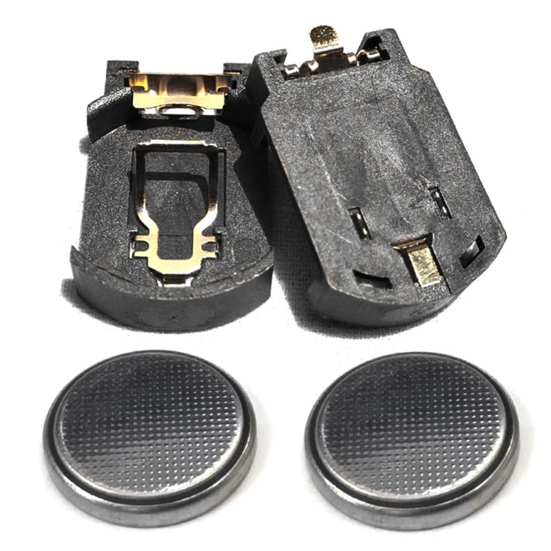 Compactly ABS Metal 3V CR2025 Battery Holder Easy Installation Durability Design For Small Electronics Travel Use