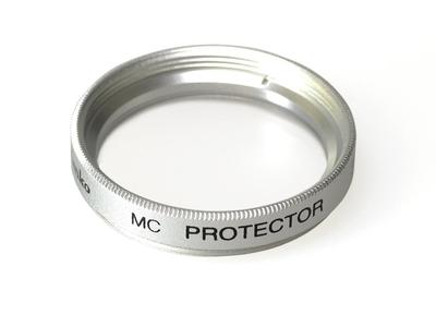 Filtro de Lente Kenko MC Protector 37mm Moldura Prateada para Proteção de Lente Compatível com Câmeras Digitais 047514