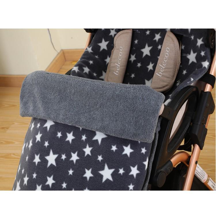 Stroller Windproof Sleeping Bag & Foot Cover - Warm, Thick Cushion for Winter/Autumn