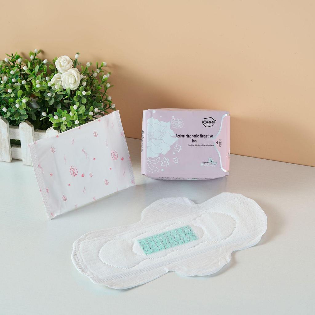 Active Magnetic Negative Ion Sanitary Napkins – Day & Night Use, Skin-Friendly Menstrual Pads