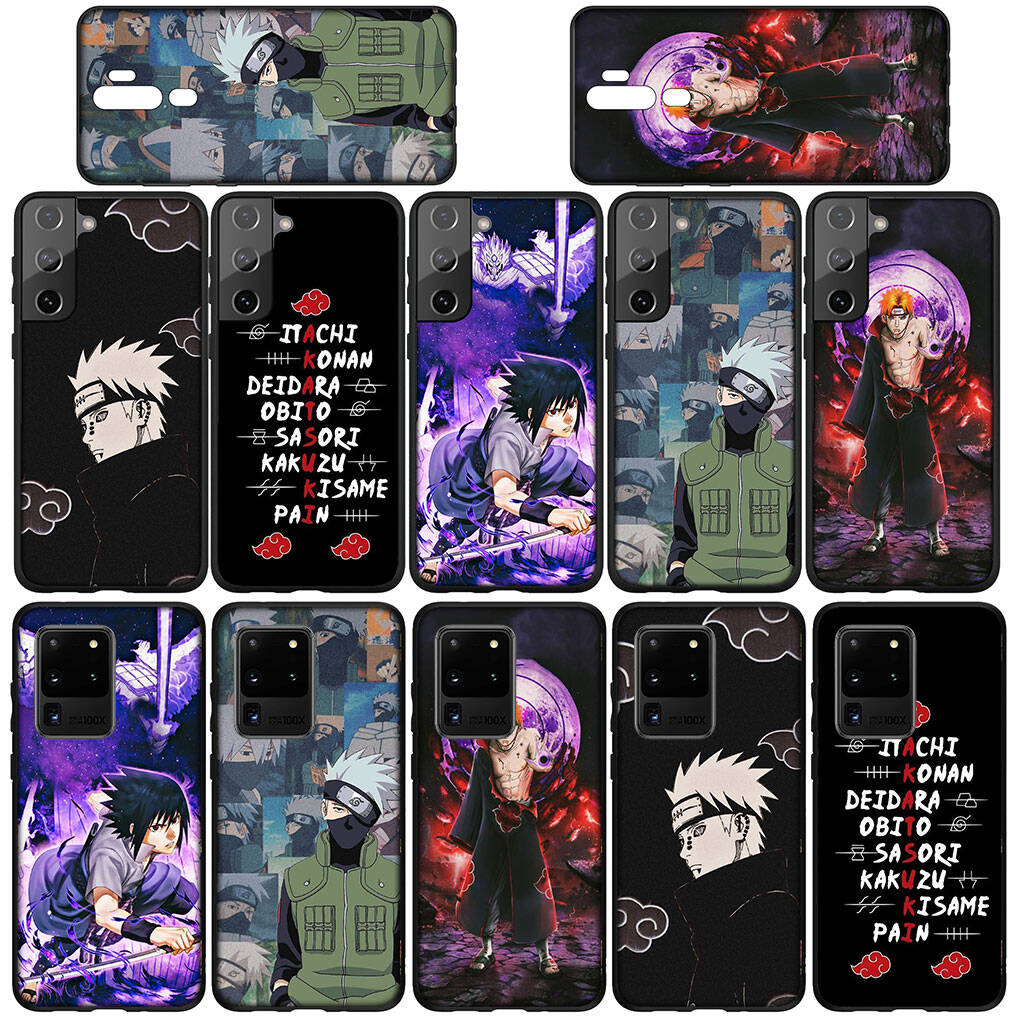 for Samsung Galaxy S25 S24 S23 Ultra FE Plus A17 A37 A57 A56 A55 A06 A16 A15 A36 A26 A35 A05 A25 A54 A34 Phone Case Anime Pain Akatsuki Naruto Cover