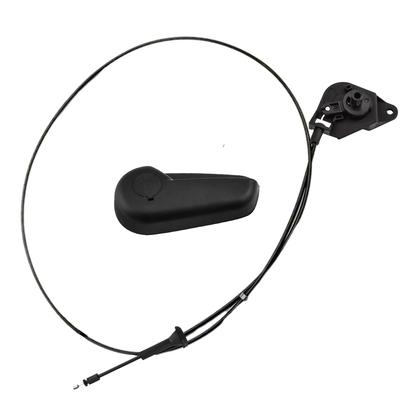 Direct Replacement Hood Release Cable Pull Handle for Ford Fusion 2013 2018 DS7Z16B626C DS7Z99042C74 Plastic Material