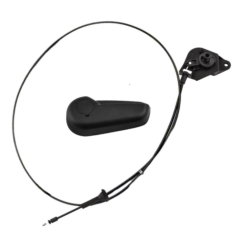 Direct Replacement Hood Release Cable Pull Handle for Ford Fusion 2013 2018 DS7Z16B626C DS7Z99042C74 Plastic Material