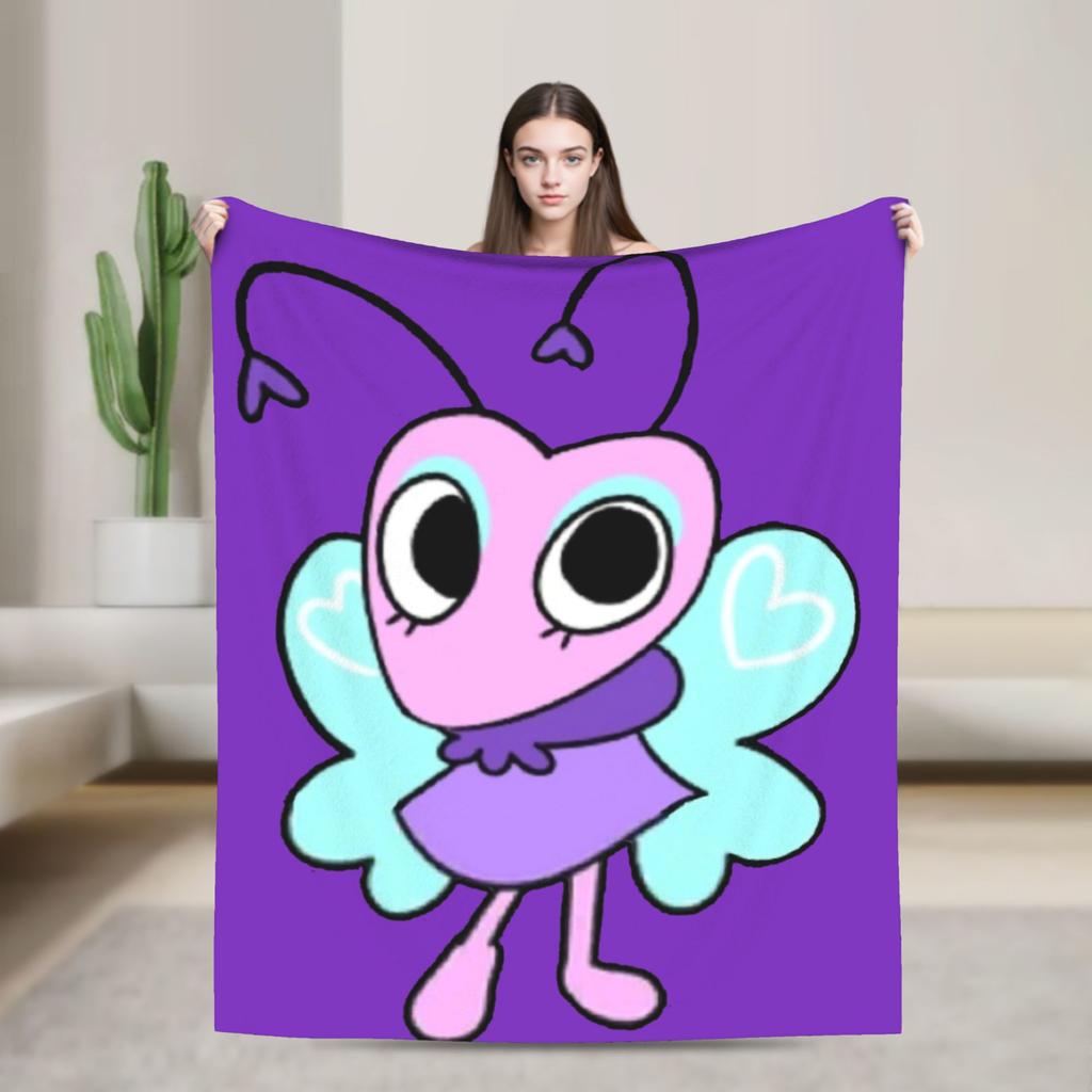 Dandy's World Soft Warm Blanket Goob  Children Plush Throw Blanket Street Trend Living Room Flannel Bedspread Sofa Bed Cover