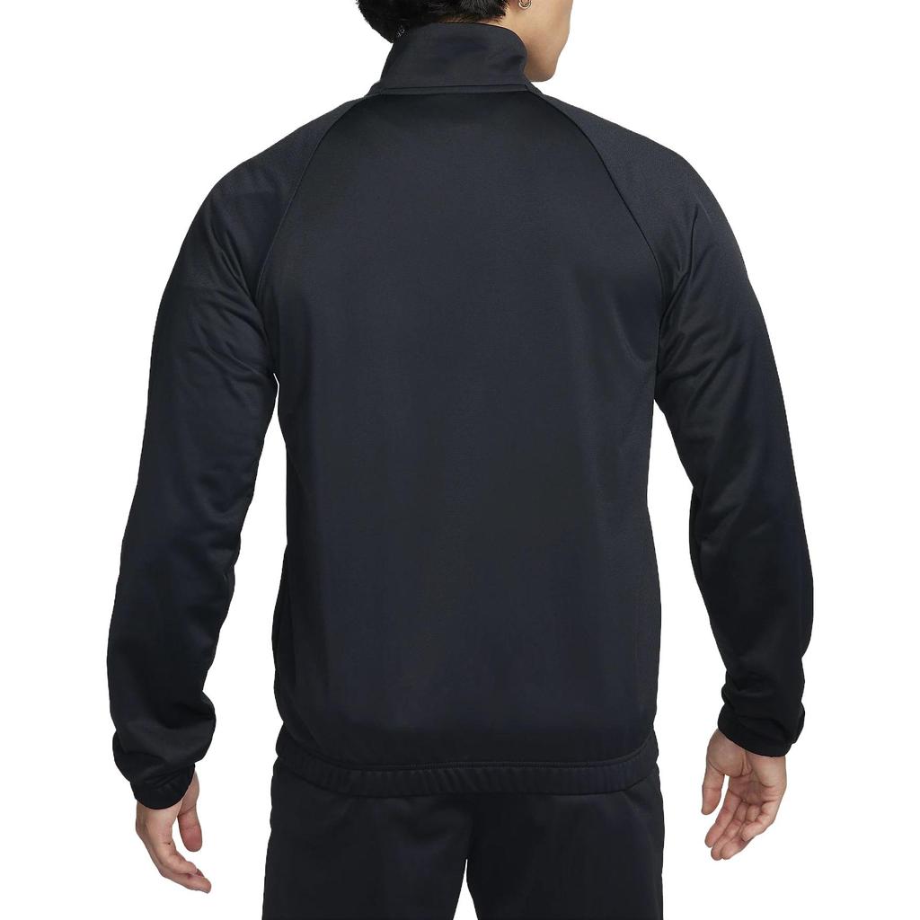 Nike Logo Print Zip-Up Collar Long Sleeve Jacket Men Jacket Black FB7352-010