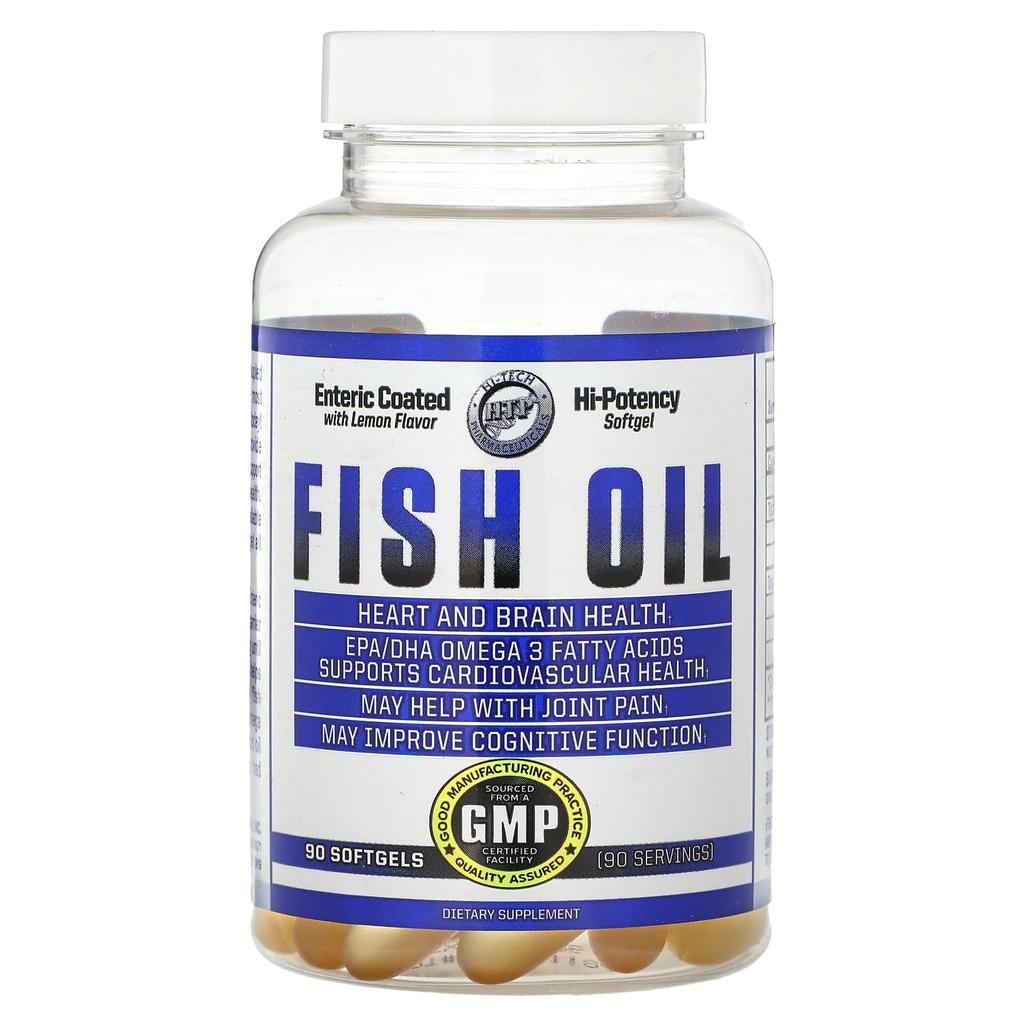 Fish Oil, Lemon, 690Mg, 90 Softgels