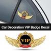 Decalque 3D para carro, à prova de ferrugem, durabilidade de longo prazo, à prova d'água, decoração de carro, emblema VIP para van