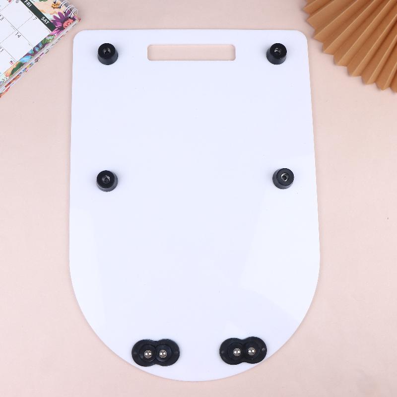 

Tm7 Sliding Board With Wheels:Easy-Move Base Glider With Finger Grip Notch&Stable Rubber Base,Protects Tm7&Countertops білий