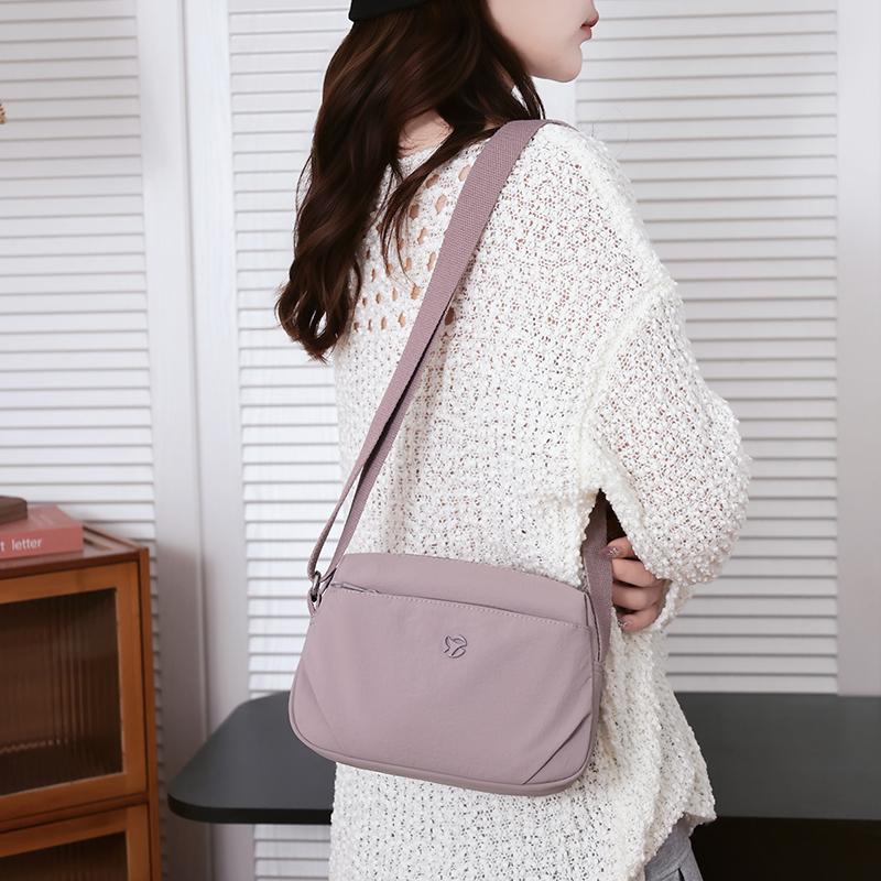 Women's Bag Multi-Pocket Nylon Bag Shoulder Bag Crossbody Bag