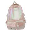 Multi-Pocket Laser  Backpack Large Capacity Shoulder Bag Creative Students School Bag  Outdoor