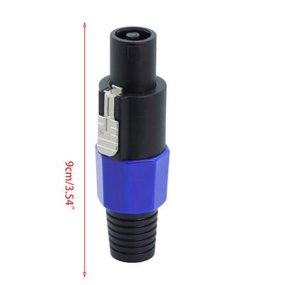 Speaker Powercon Connector Speakon 4Poles Plug Male Professional Audio Power Plug NEUTRIK Type NL4FX Male Audio Speaker