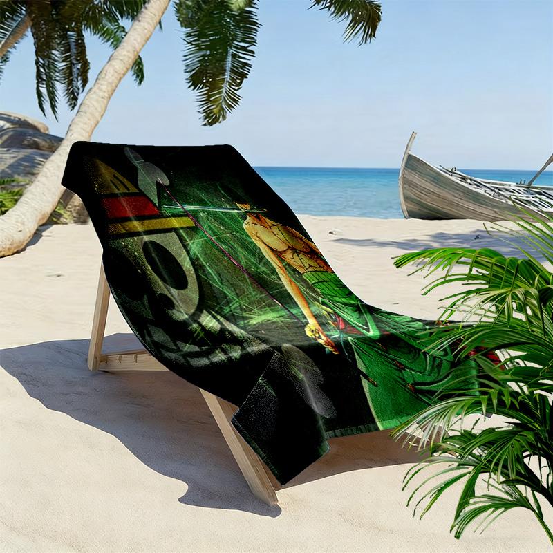 Adventure Chaos Unleashed beach towel soft Portable for travel seaside swim quickdrying swim towel beach Outdoor picnic beach mat Comfort
