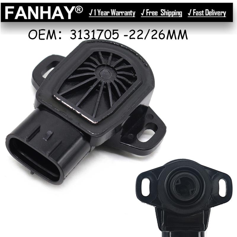 22/26mm 3131705 3140173 Throttle Position Sensor For Polaris For Ranger RZR Sportsman ETX 500 550 850 FTVSE006 Auto Replacement