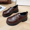 Mary Jane women's shoes British style small leather shoes 2025 autumn new single shoes college style Japanese jk platform shoes