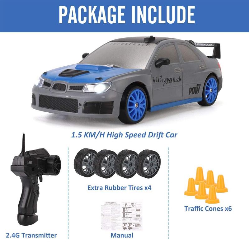 

2,4G Drift Rc Car 4WD RC Drift Car Игрушка с дистанционным управлением GTR Модель AE86 Автомобиль RC Гоночный автомобиль Игрушка для детей Рождественские подарки