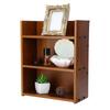 1set 3-Tier Wood Wall Mounted Display Riser Stands for Jewelry Plant Pots Cosmetic Rectangle 23.3x11.6x31cm