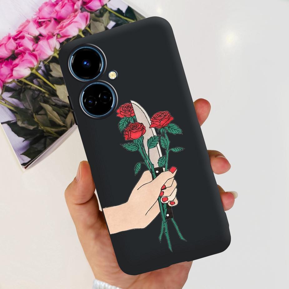 For Tecno Camon 19 Neo Case CH6i New Fashion Painted Cover Soft Silicone Phone Case For Tecno Camon 19 Pro 5G Camon19 Neo Bumper