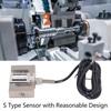 S Type Load Cell Sensor M8x1.25 Stainless Steel Pull Pressure Compression and Tension Force Sensor Miniature Weighing Sensor Small Space Microsensor