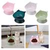 Raised Cat Bowl Small Dog Waterer Protect Pet's Spine Stable Durable Tilted Pet Feeder Kitten Water Bowl for Small Medium Dogs