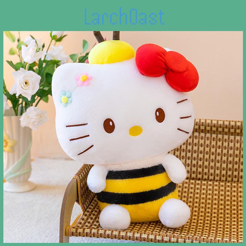 Bee Hello Kitty Plush Toy With Pp Cotton Filling For Kids Gift