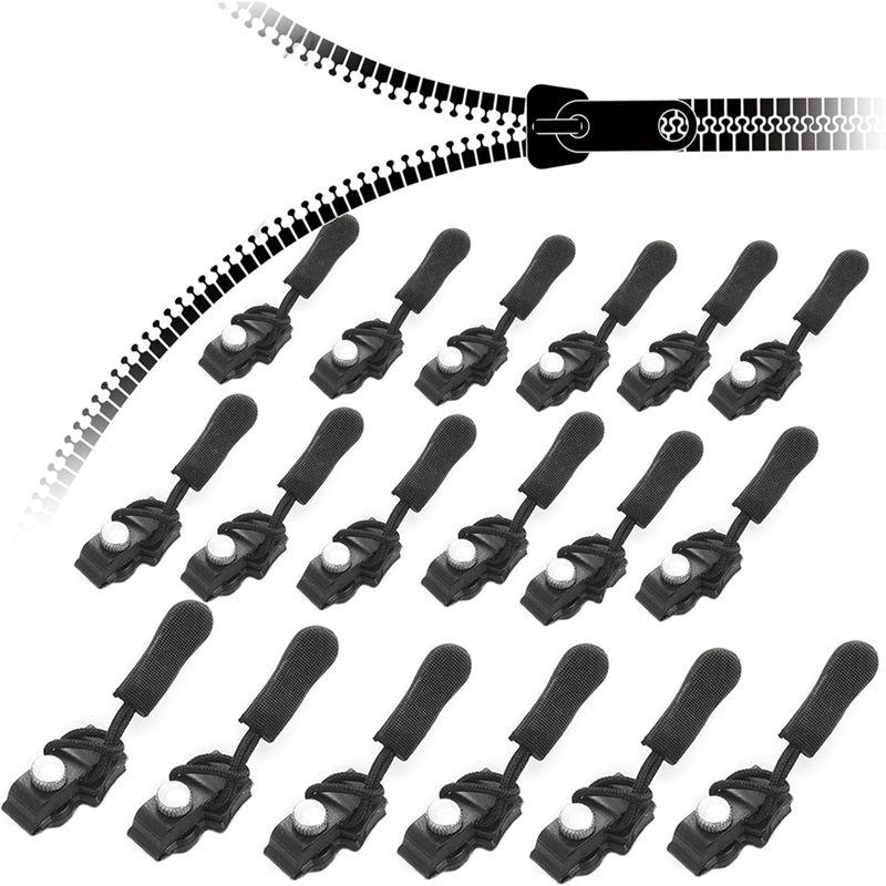 AAAF Reasonbyof Zipper,Removable Universal Zipper Repairer,Universal Zipper Pull Replacement For Jackets, Luggage,Bags