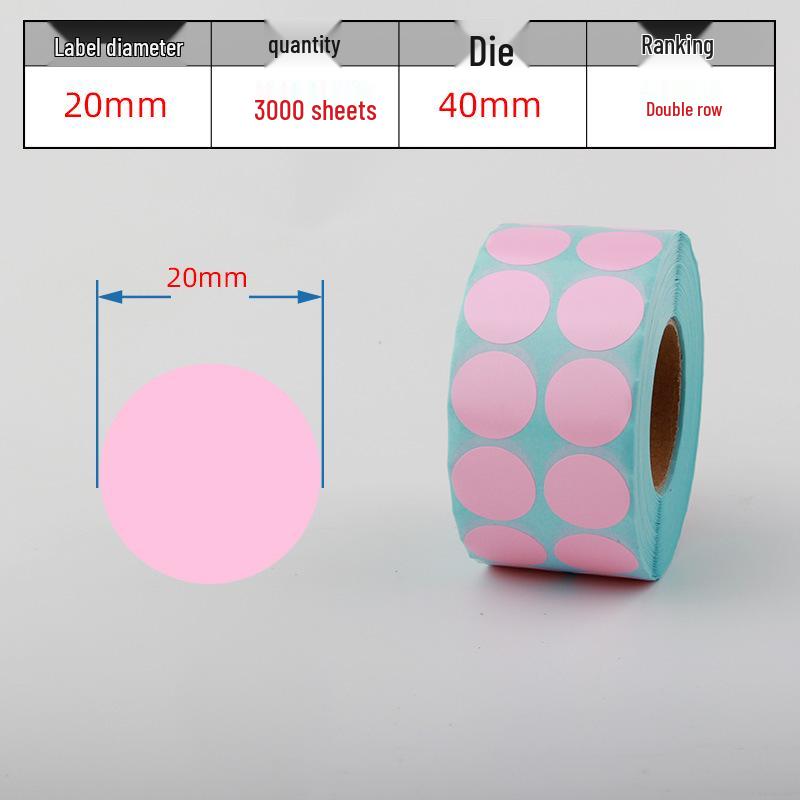 Waterproof Adhesive Thermal Barcode Stickers - Various Sizes