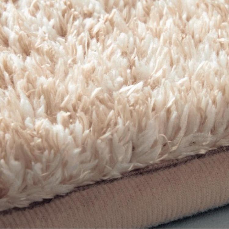 Round Carpet, Two Tone Short Plush Carpet, Living Room Coffee Table Carpet, Bedroom Bedside Mat, Hanging Basket Mat
