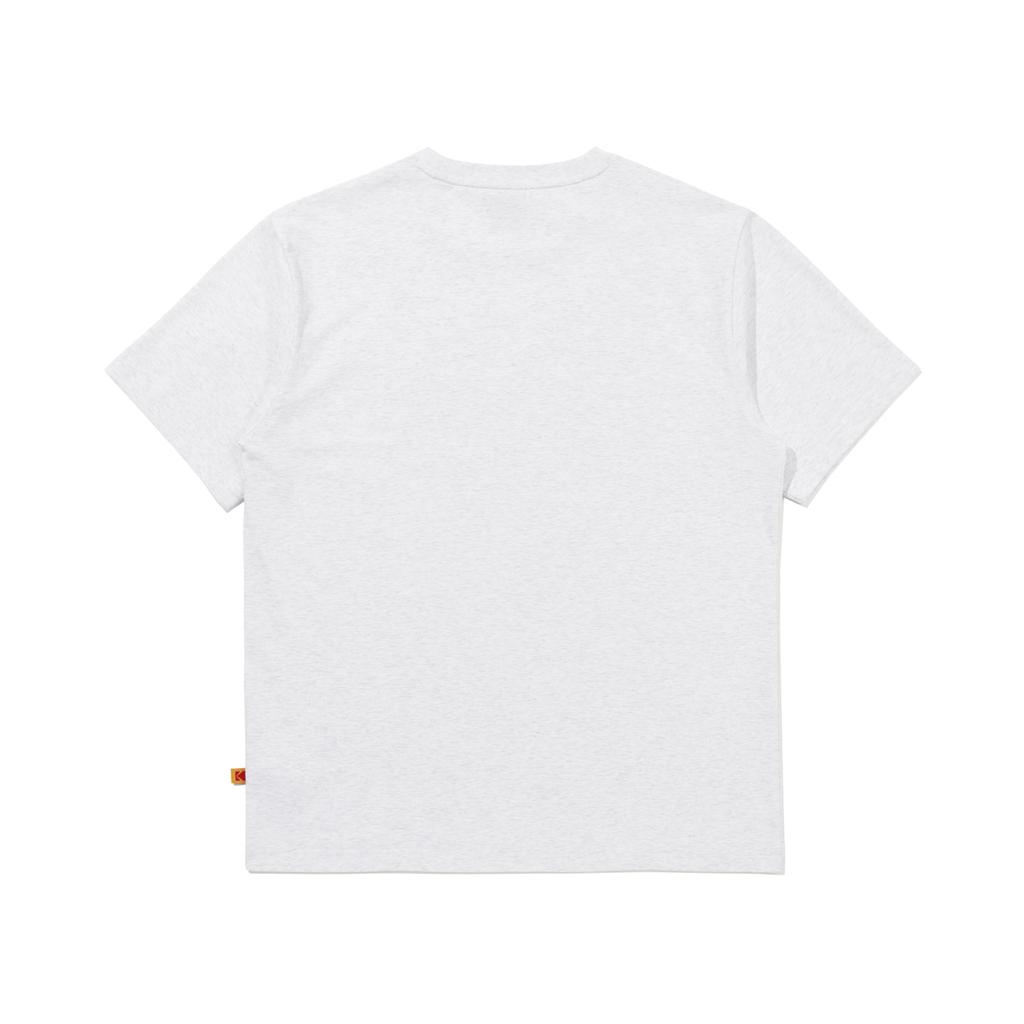 KODAK Essentials Big Logo Askin Short Sleeve T-Shirt White Melange