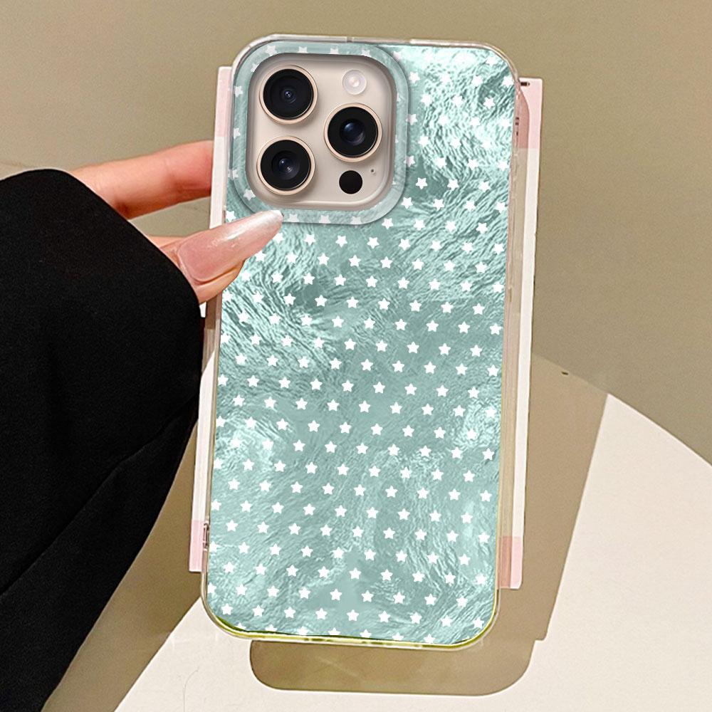 

Градиентный красочный чехол для телефона со звездами для женщин и девушек для iPhone 16 15 14 7 8 Plus 13 11 12 Pro Max X XS XR SE 2022 2020 16e Задняя крышка iphone 13 Pro Max белый
