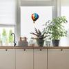 Cartoon-painted Hot Air Balloon Glass Window Home Beautification and Decoration Static Electricity Window Stickers