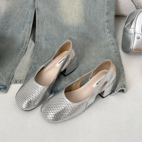 Fashion Retro Woman Shoes Round Toe Casual Female Sneakers Modis New 2025 Summer On Heels Scandals Retro Woman Shoes Round Toe Modis Cas