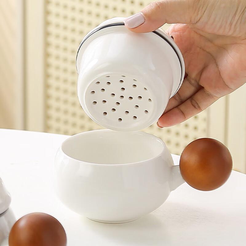 Cute Panda Ceramic Tea Infuser Cup