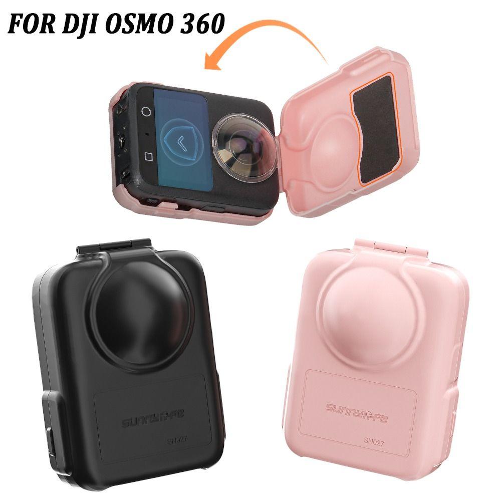 Portable Half-Open Storage Box Full Coverage Mini Expansion Protective Case Shockproof Lightweight for DJI Osmo 360
