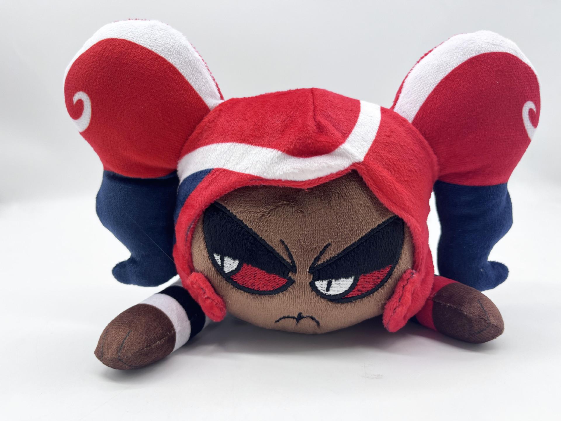 Hazbin Hotel Vox Velvette Valentino Pluche Pop Schattig Anime Merchandise Speelgoed Geschikt Voor Verjaardags- En Kerstcadeaus Voor Kinderen 25cm