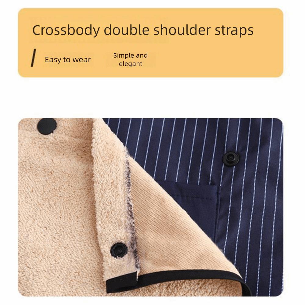 Waterproof Household Work Apron X-Back Dishwashing Cleaning Apron Waiter Sleeveless Apron  BBQ
