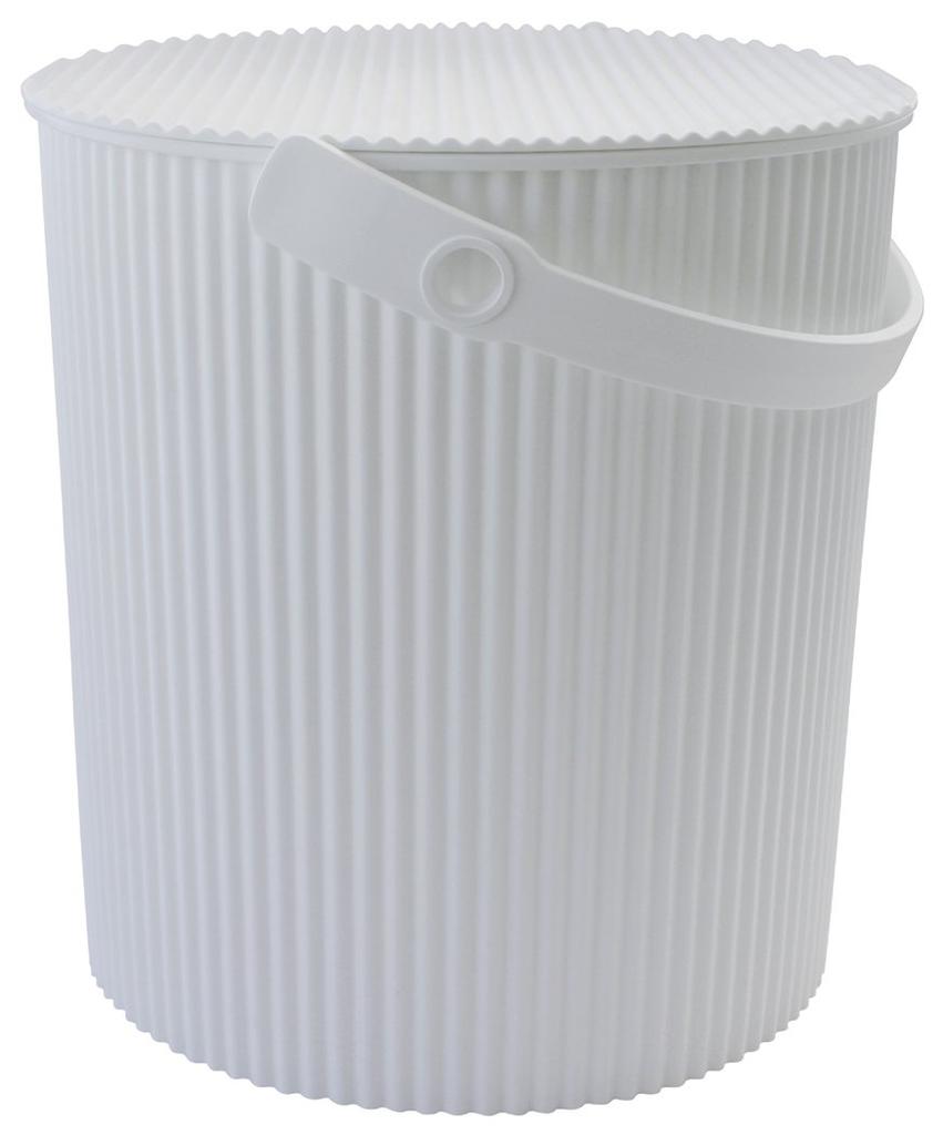 Yawata Kasei Omniouti Bucket with Lid, White, LL, 20L, Sceltevie Omnioutil, Neutral, 228820, Made in Japan