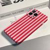 Fashion Pink Striped Phone Case for Oppo Realme C75 C63 C65 C67 C53 C55 C35 C33 C20 C21Y C30S 9 9i 8 8i Pro Plus 4G 5G Hard PC