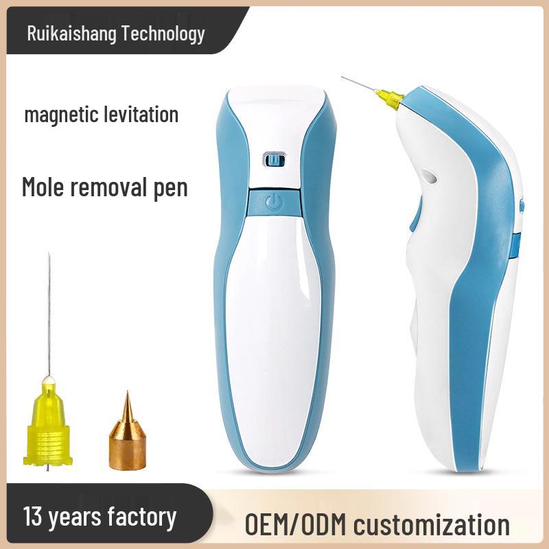 Rechargeable Magic Pen for Freckle & Mole Removal - Plasma Beauty Device with Magnetic Levitation