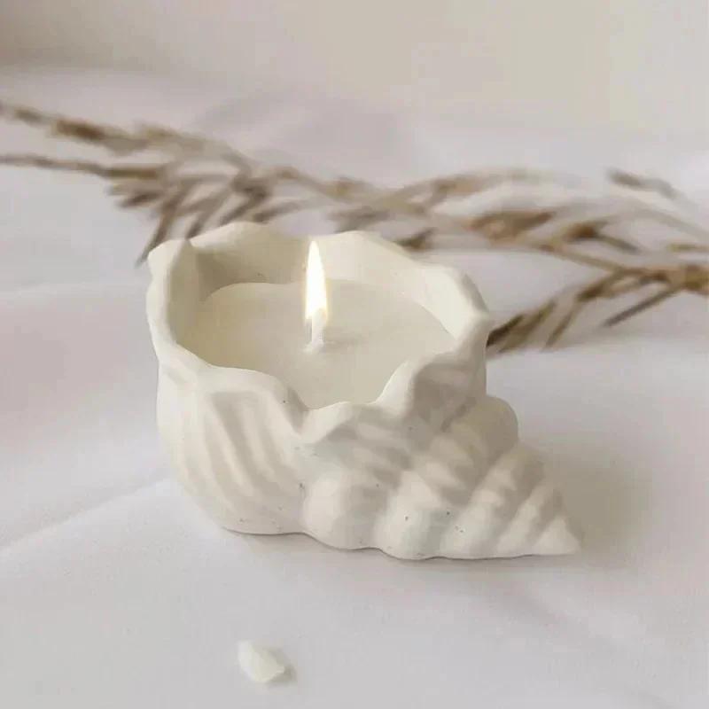 Top Quality Starfish Dish Silicone Mold Starfish Jewelry Storage Tray Gypsum Mold DIY Shell Conch Flowerpot Concrete Resin Mold