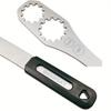 Stainless Steel Freewheel Wrench Ergonomic Handle MTB Gear Wheel Fixing Tool  MTB Gear Fixing