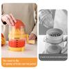Manual Citrus Juicer Portable Lemon Lime Orange Squeezer BPA-Free Fruit Press Extractor